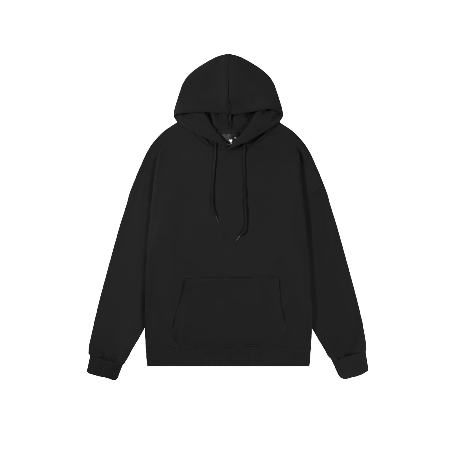 Men's Clothing Specializes In Spring And Autumn Loose Solid Color Hooded Sweatshirts For Men And Women Couples Pullover Long Sleeved Shirts