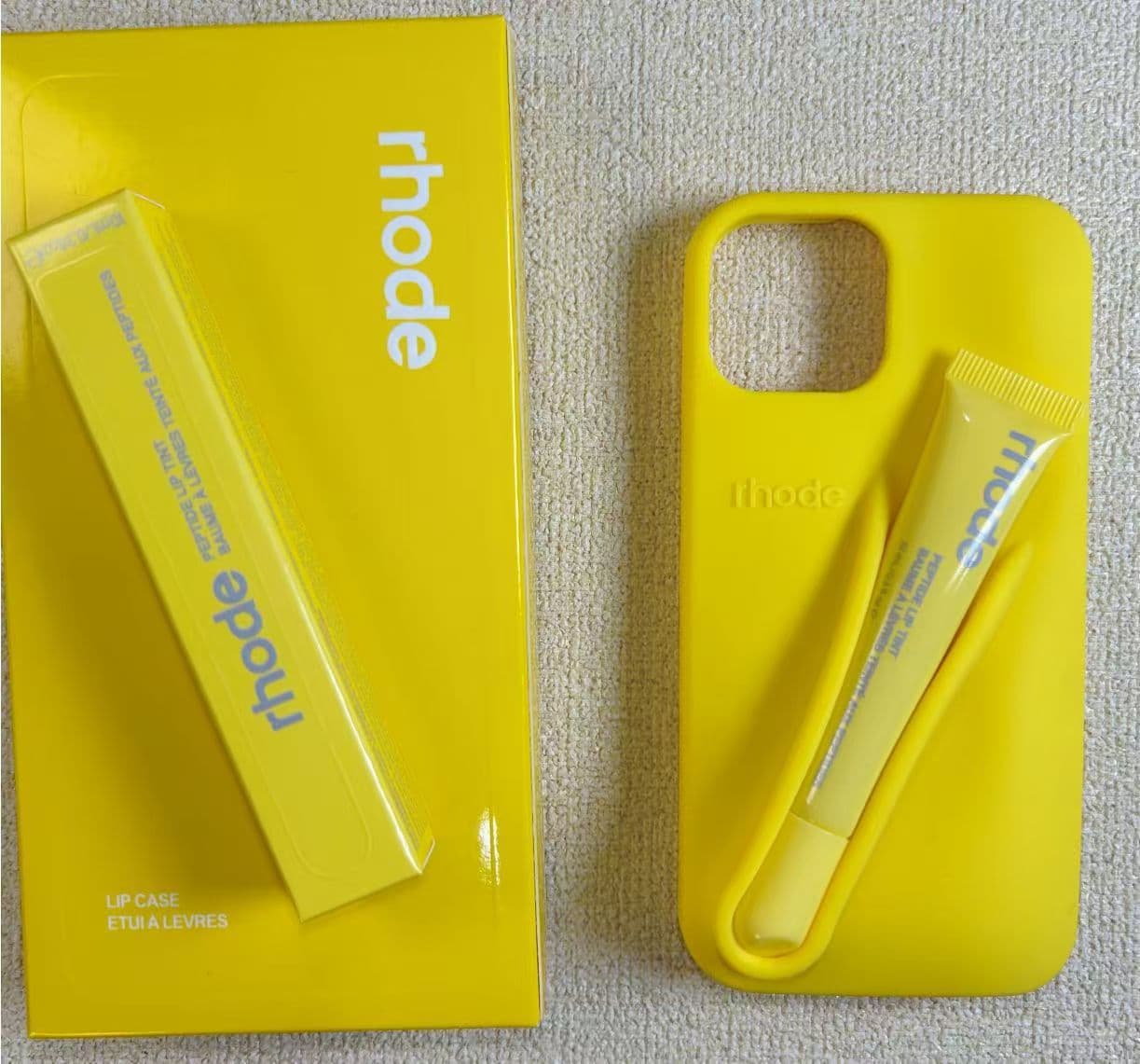 Étui de protection en silicone Lipstick Haily Sam Styl 1514 compatible avec iPhone 16 Pro Max, antichoc et intégral