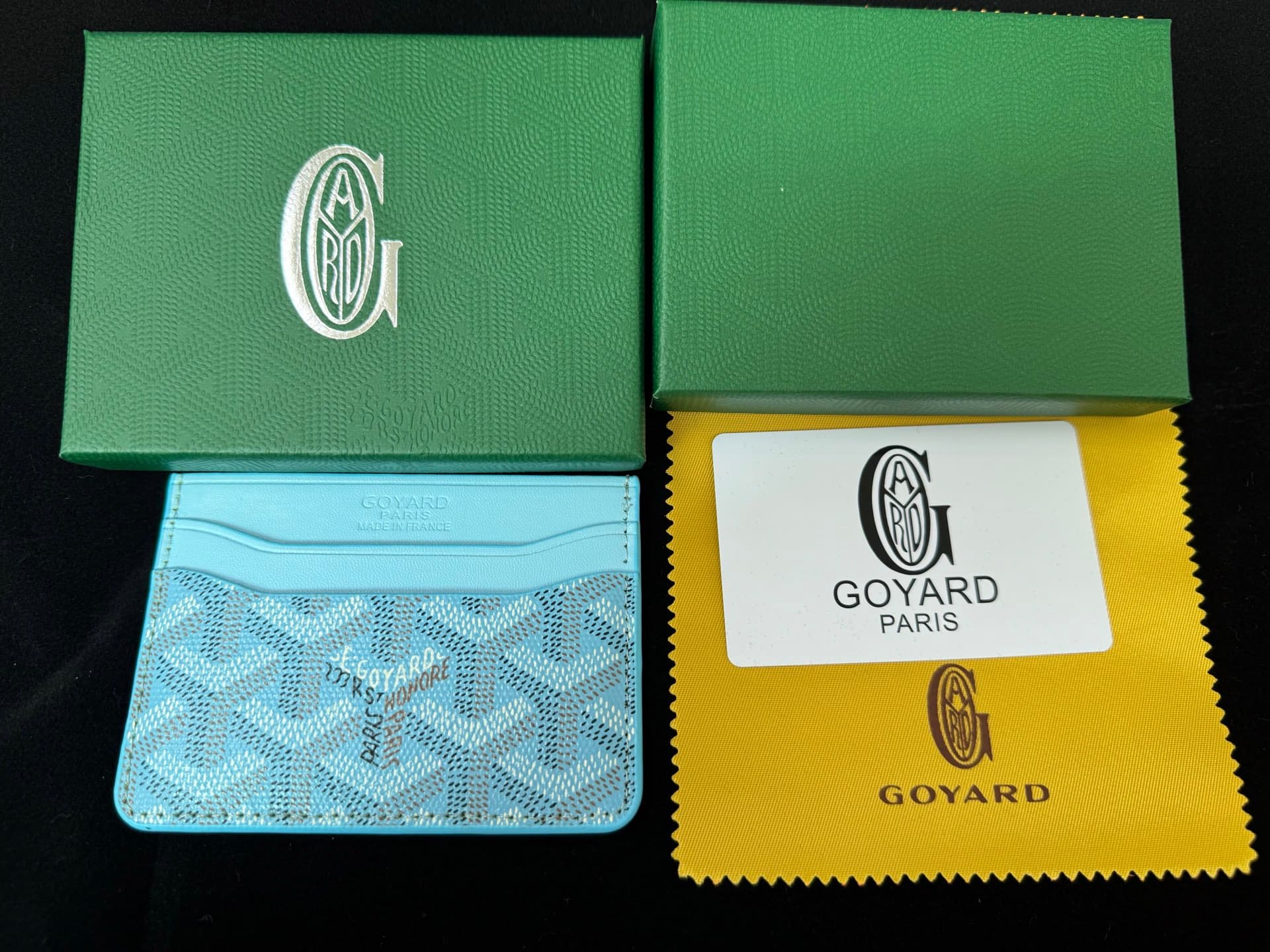 Portefeuille unisexe en tissu jaune, mini porte-cartes, idéal pour les cartes de visite, idéal pour les cadeaux de luxe, de haute qualité et prati