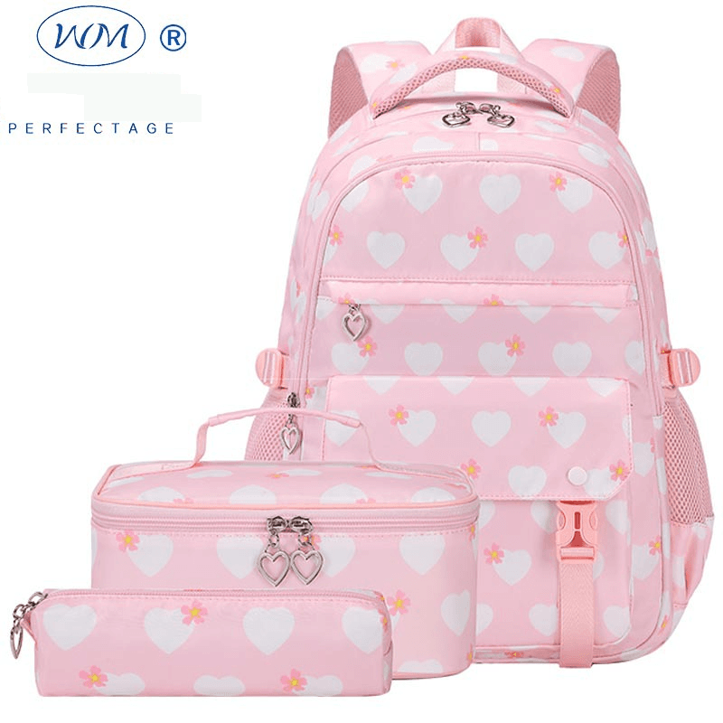 Kids Backpacks Schoolbag For Girls, Grade Three To Six, Large Capacity Waterproof Backpack, Children's Lightweight Backpack,New Style