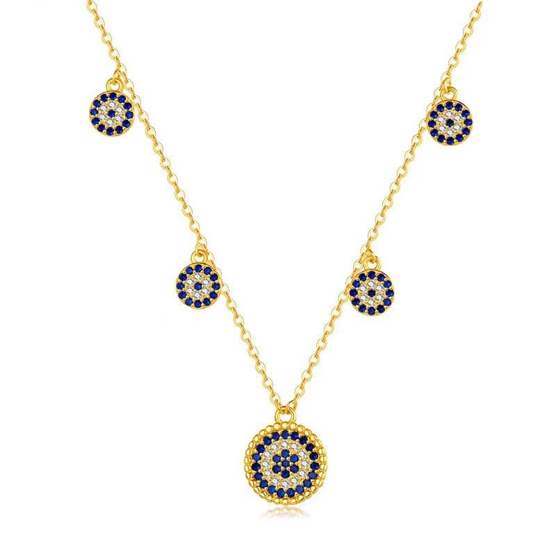 Women's Jewelry Personalized Necklace Copper Plated Real Gold Niche Design Light Luxury Temperament Versatile Clavicle Chain