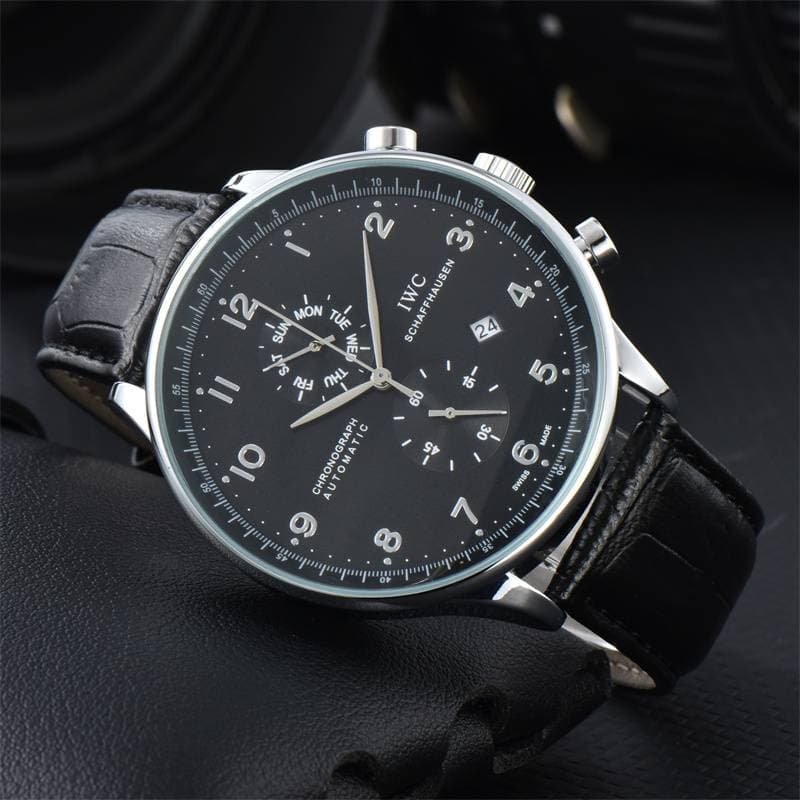 【 Marque de luxe 】 Montres pour hommes simples et polyvalentes, montres à quartz d'affaires à la mode et décontractées, montres à quartz ave