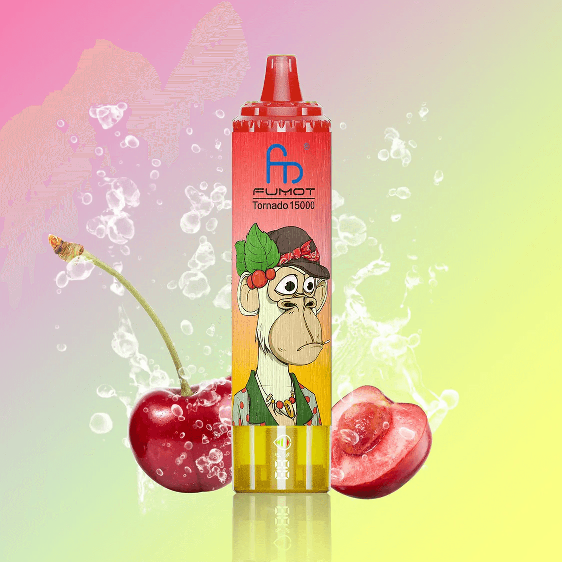 Fumot Tornado 15k Box 15000 Cigarette électronique jetable avec présentoir à vapes Haute puissance Vape compacte Saveurs fruitées Stylo vape 1 PC