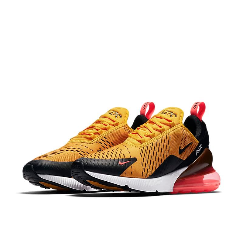 Chaussures de sport Air Max 270s pour hommes et femmes, en mesh, pour la course et l'extérieur.