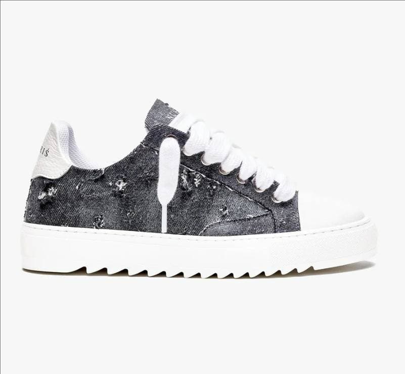 Chaussures de sport unisexes numériques décontractées blanches à lacets de haute qualité, style européen et américain populaire.