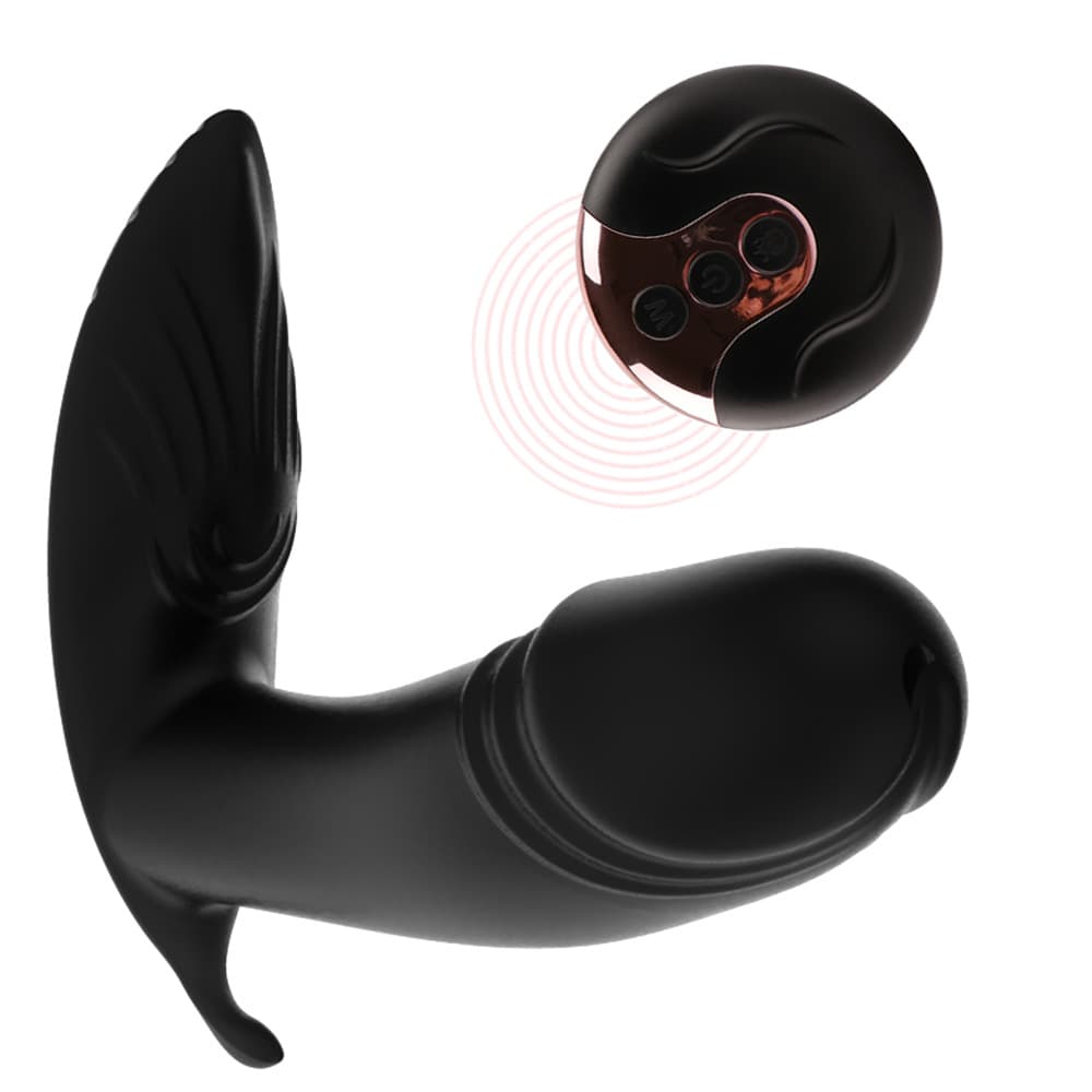 Vibromasseur à télécommande portable chauffant pour femme, point G, clitoris, culotte papillon invisible, œuf vibrant 2024