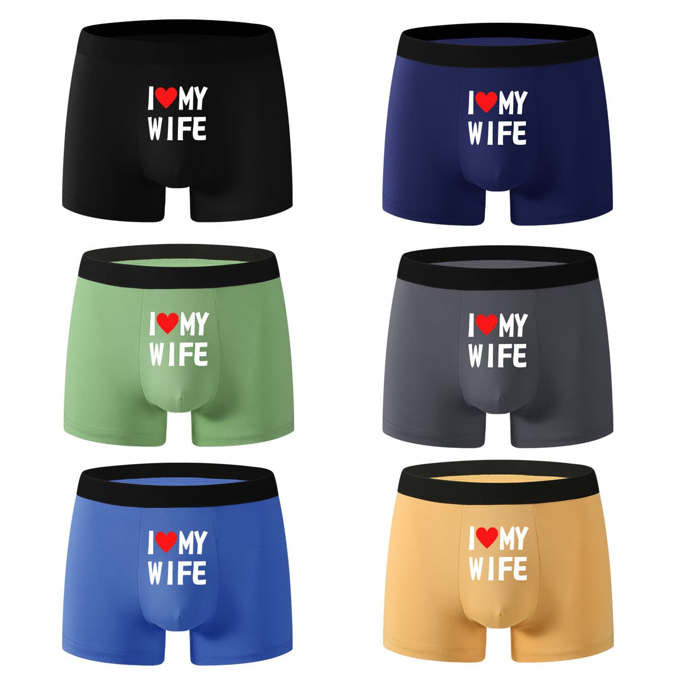 Men's Underwear Shorts Underwear Men's Personalized Printing