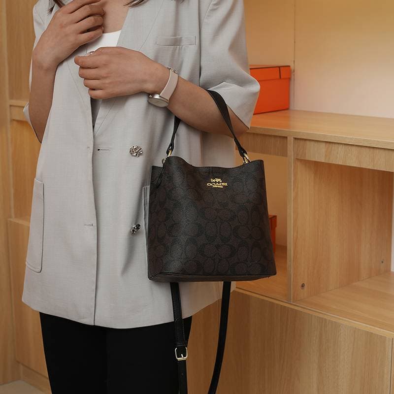 Sac à main en cuir pour femmes, livraison rapide, sac à bandoulière, sac de Shopping de luxe à la mode, 2023