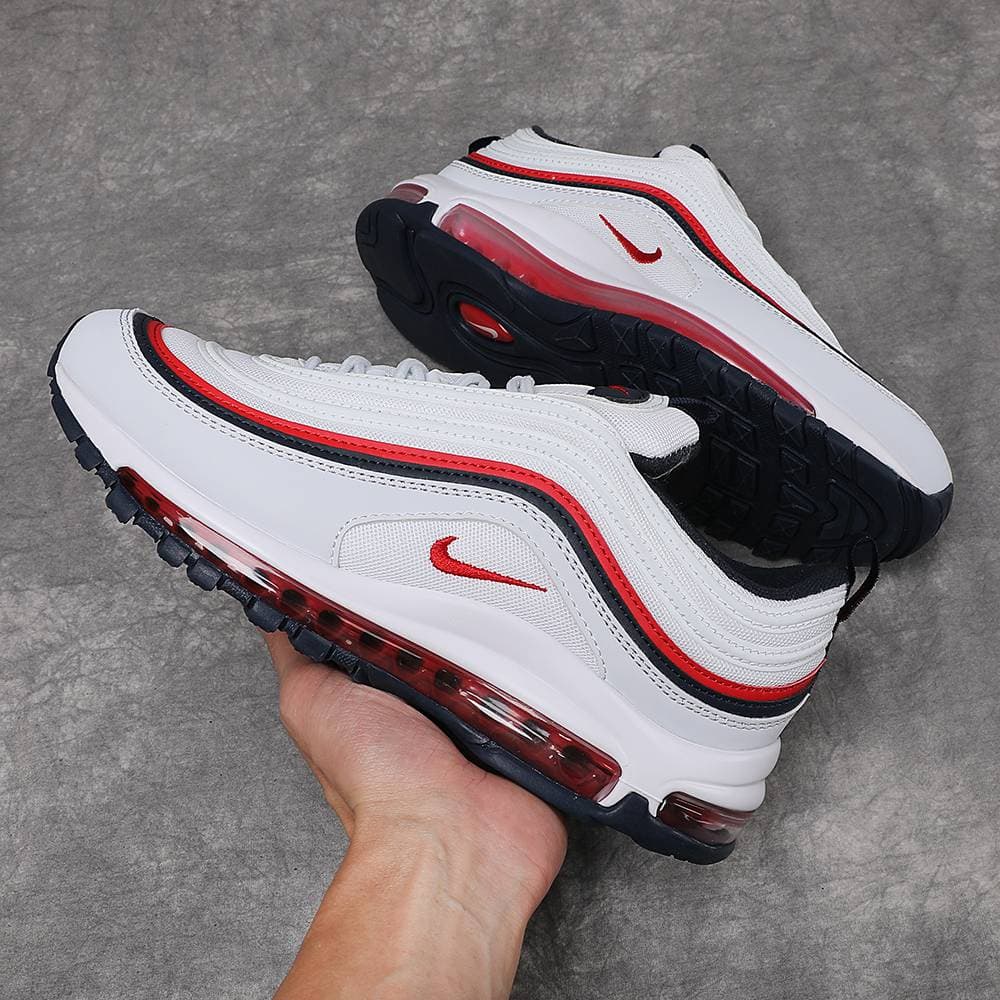 Chaussures Nike Air Max 97 pour homme et femme, triple noir et blanc, Sean Wotherspoon T, baskets d'extérieur, pointures 36-45