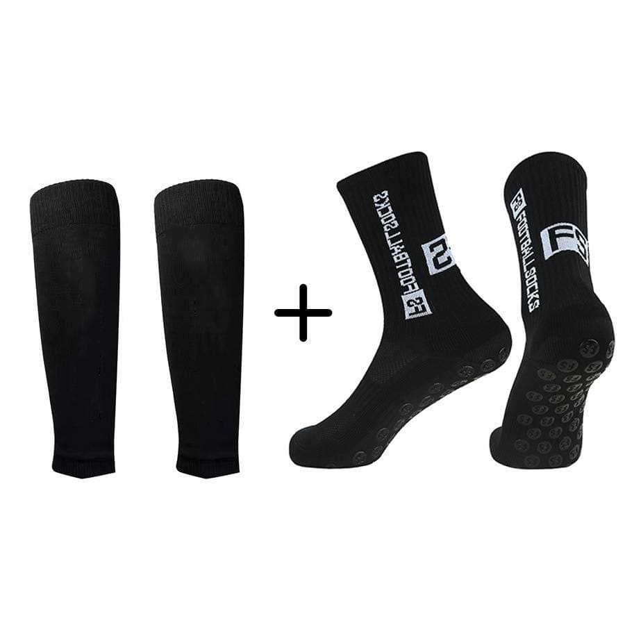 Soccer Socks Breathable Football Socks Adult Leg Guards Leg Covers Sports Knitted Leg Socks Glue Points Non Slip Sweat Absorbent Calf Socks