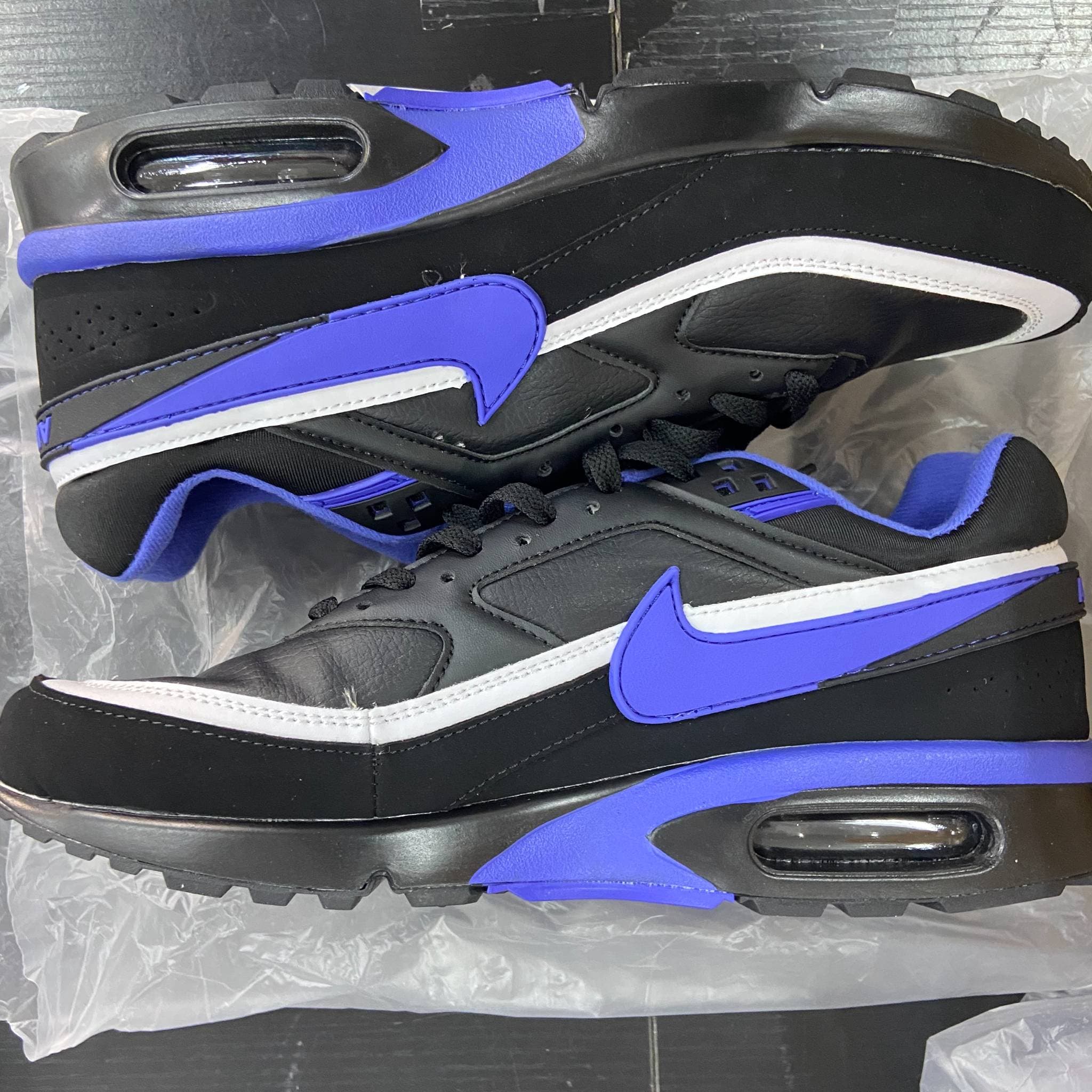 Nouvelles chaussures de sport à coussin « Black Orange Hook » pour couples