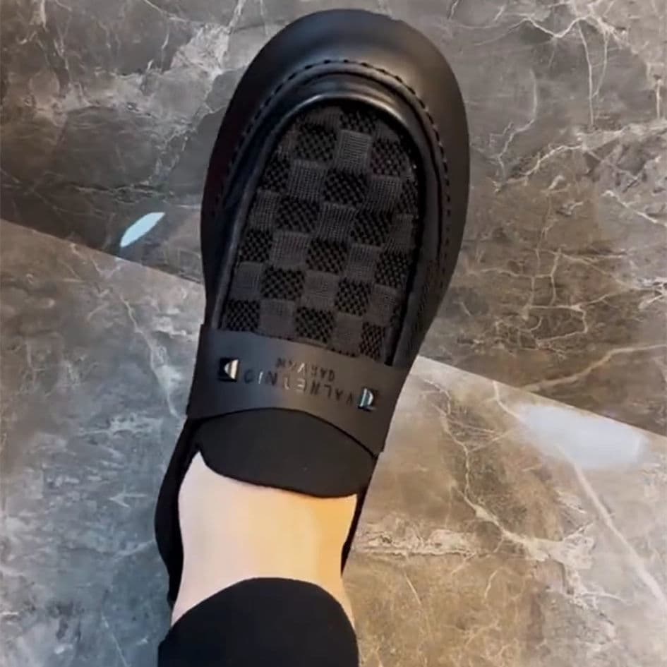 NEW Porty Casual Board Shoes With Thick Soles, Comfortable, Odor-resistant, Versatile, Simple And Casual. Perfect For Lazy People. Men's Shoes.