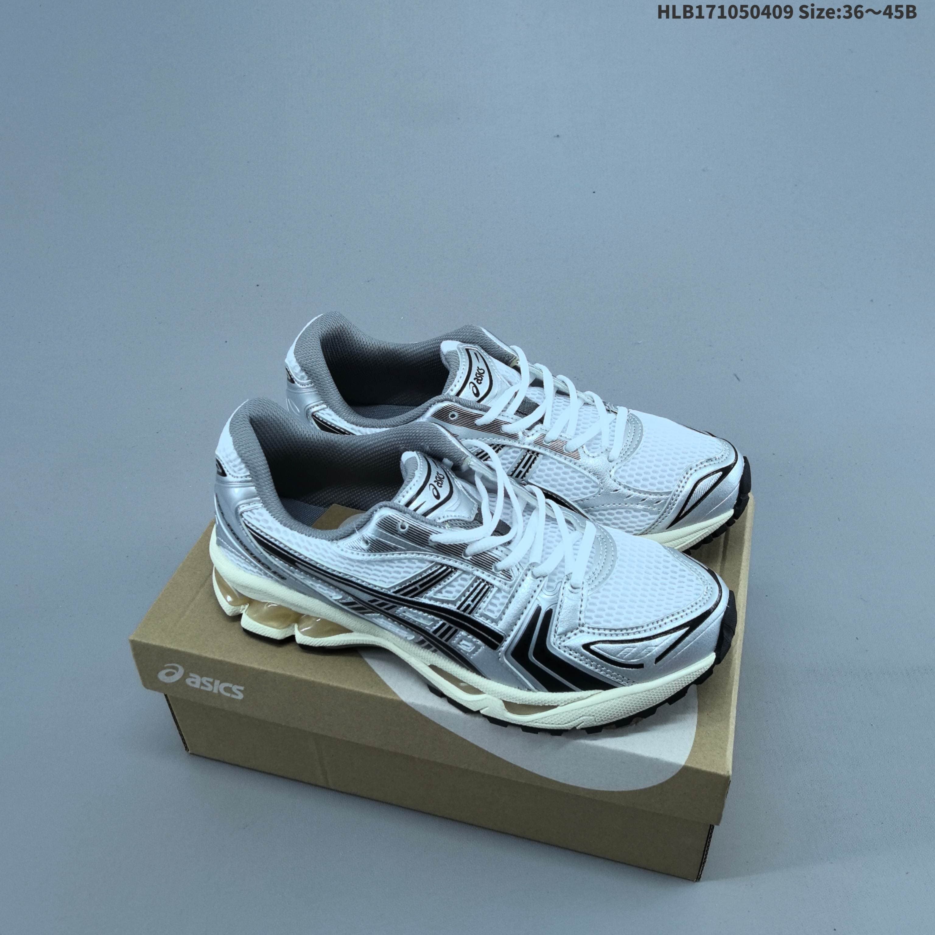 Chaussures de course Asics Gel-Kayano 14 Sports, décontractées, respirantes et professionnelles avec amorti.