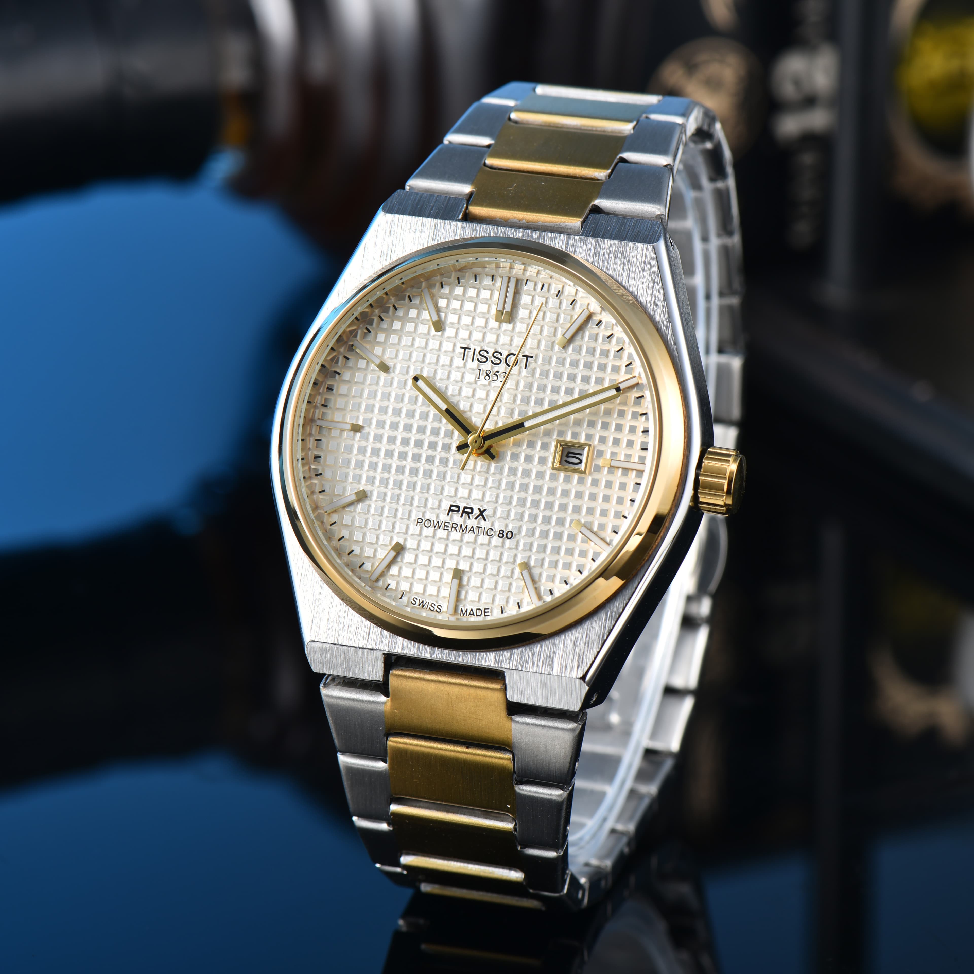 Tissot Montres Pour Hommes De Luxe Top Time Style Sport Date Automatique 1853 PRX Montre-Bracelet Chronographe D'affaires Quartz AAA Horloges Mâles