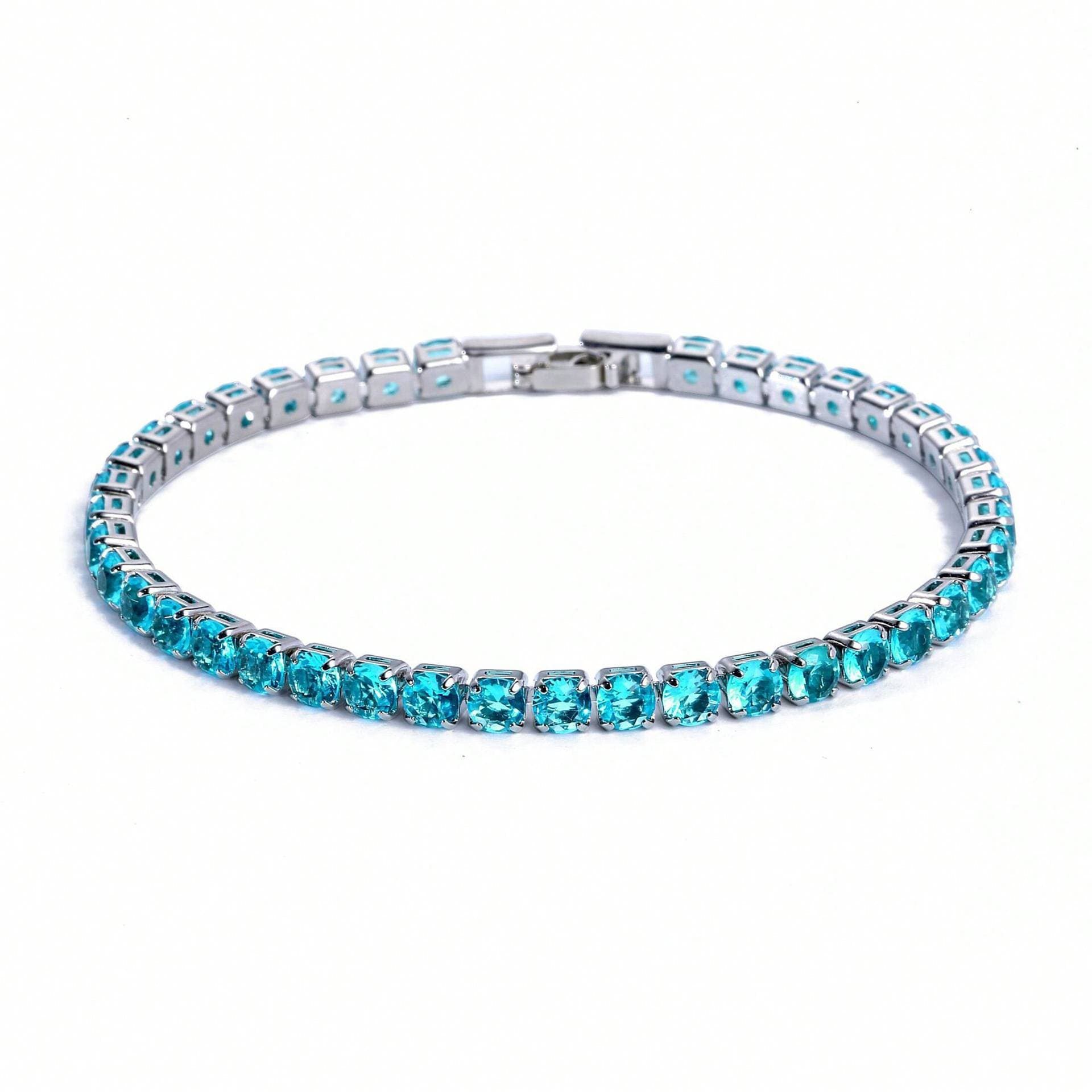 Bracelet Hip Hop Zircon Bracelet de cheville Zircon Bracelet simple Cadeau Hiphop