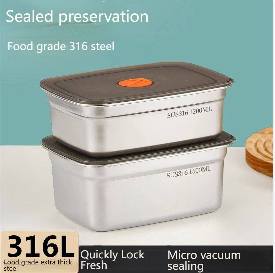 16 Stainless Steel Food Storage Container With Airtight Lid – BPA-Free, Leakproof, Microwave & Freezer Safe, Perfect For Meal Prep, Office Lunch