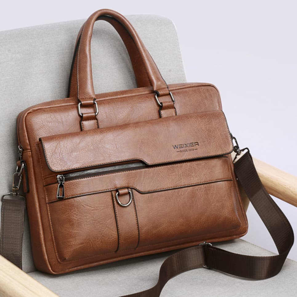 Men's Bag Handbag Shoulder Bag Retro Men's Bag Briefcase Business Computer Bag Men's Messenger Bag Briefcase