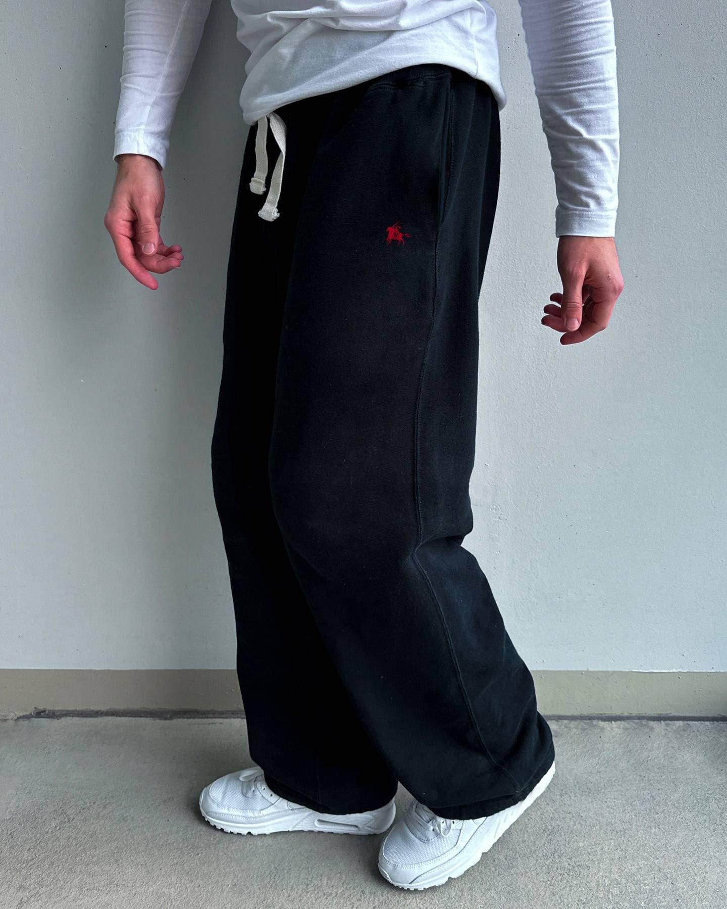 Nouveaux pantalons européens et américains pour hommes en toutes saisons, pantalons de sport et décontractés à coupe droite et ample, costumes longs très populaires