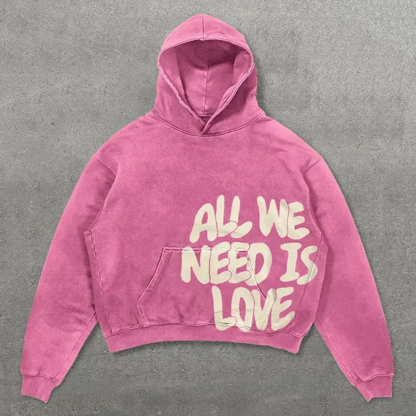 Unisex Hip Hop Streetwear Hoodie With Star & Letter Print, Oversized Fit, Polyester Blend, Trendy Casual Wear For Teens & Adults