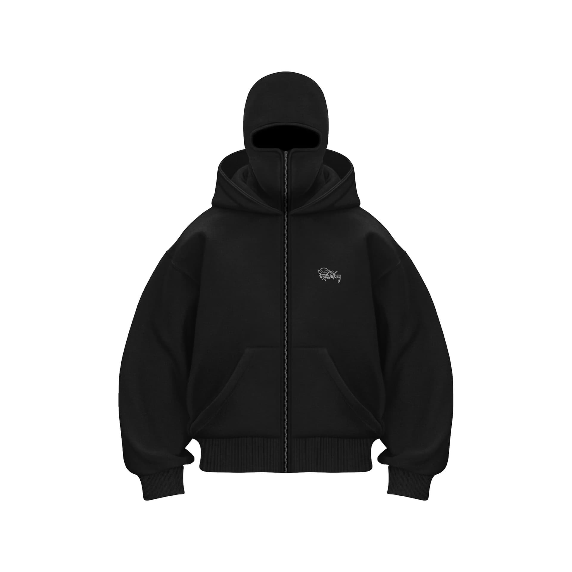 Women's Clothing brand personality double hat unique design hooded sweatshirt autumn and winter new men and women same loose Y2K sweatshirt