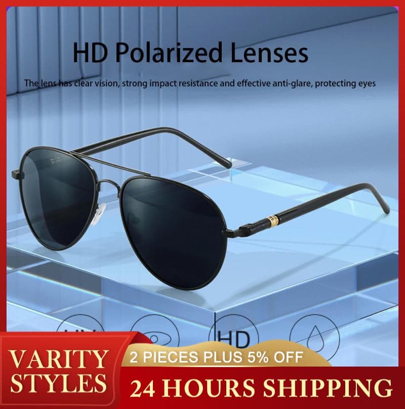 Retro Polarized Sunglasses Men Women Brand Design Sun Glasses Driver's Eyewear Cycling Sunglasse UV400 Fashion Shades