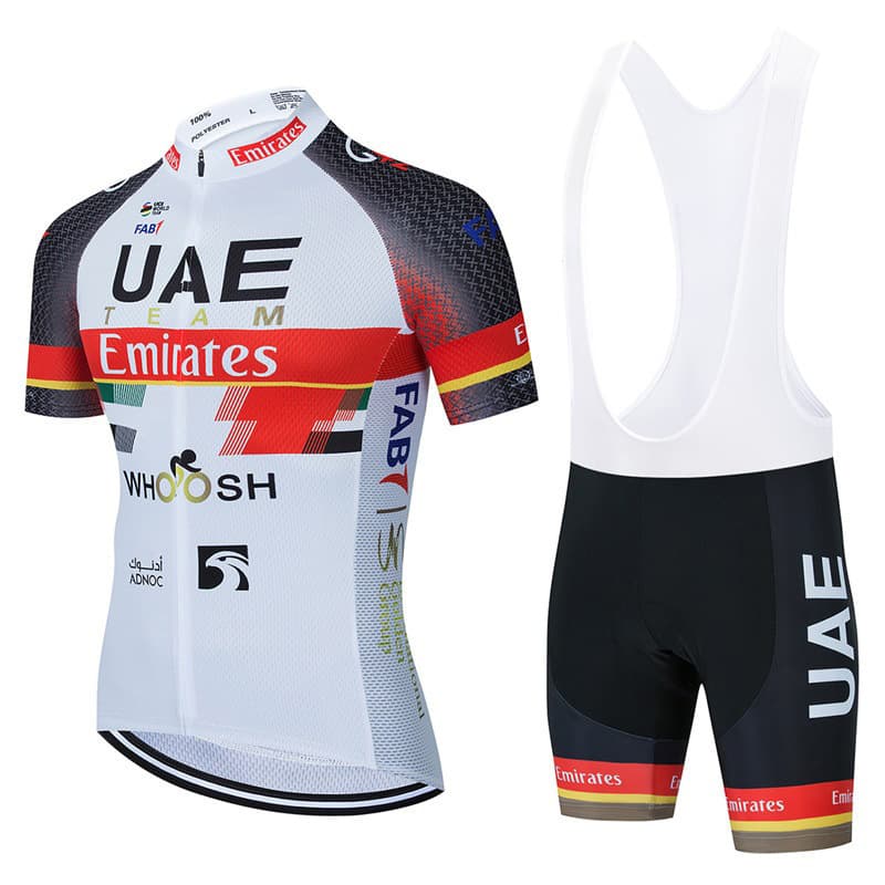 Nouvel ensemble de maillot de cyclisme des Émirats arabes unis, vêtements de vélo, conception personnalisable, bienvenue pour vous renseigner