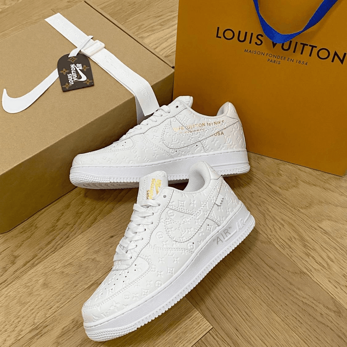 NIKE, LV, Louis Vuitton, Chaussures de sport décontractées unisexes tendance