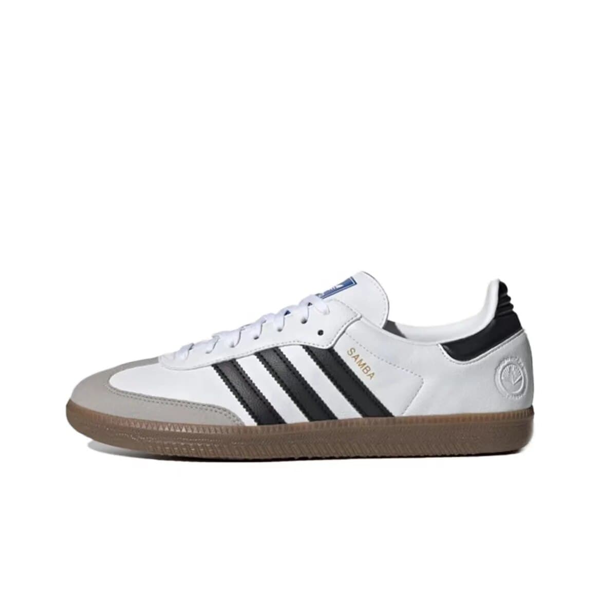 Chaussures d'entraînement allemandes Samba Casual Low Cut Bleu BLANC BLEU