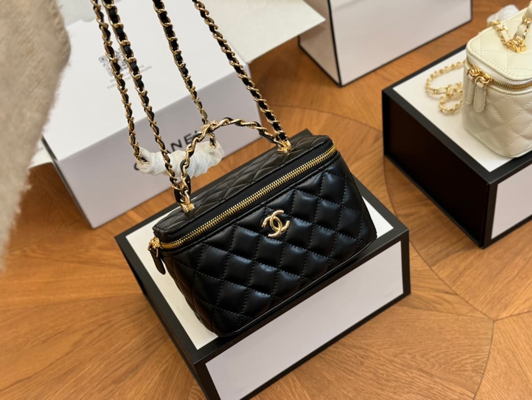 Sac à main de luxe haut de gamme en cuir véritable pour femme, neuf, pouvant contenir 5 compartiments (idéal pour ranger maquillage), bandoulière