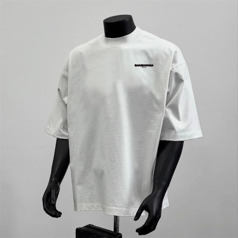 Men's High-quality Round-neck Pullover Short-sleeved T-shirt