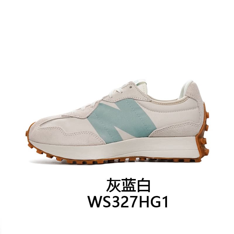 Nouvelle version pure originale haute NB327 Sports Newzu gris décontracté semelle épaisse chaussures de course augmentant la hauteur intérieure p