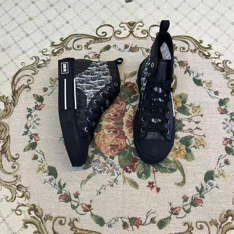 Chaussures montantes décontractées en toile DIOR B23 inspirées du cinéma