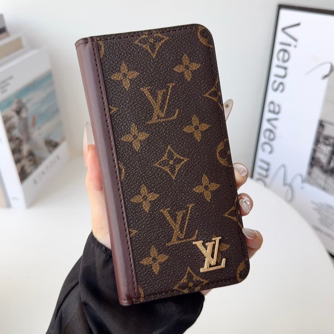 Étui de téléphone léger et luxueux avec porte-cartes, compatible avec l'iPhone 17 Pro Max. Étui haut de gamme de marque tendance.
