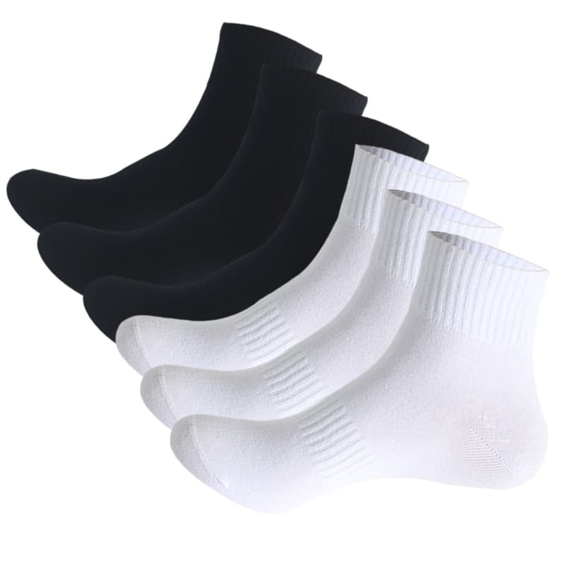5 pairs of sports men's socks autumn and winter running socks Mid-tube socks Cotton socks sports socks for men and women socks