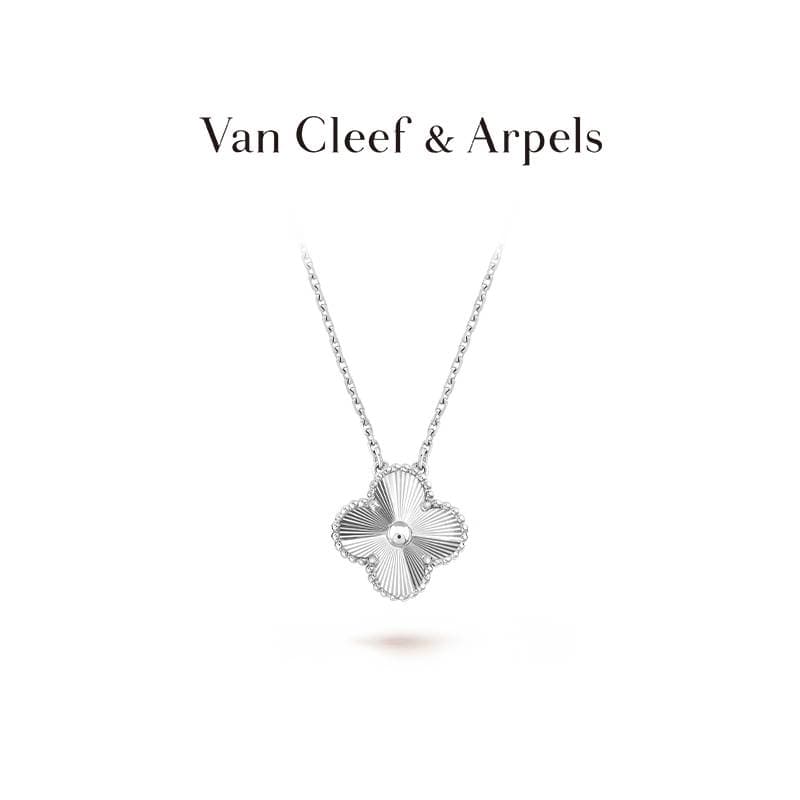 Collier cornaline Alhambra, pendentif de luxe, haut de gamme, chaîne à os, cadeau d'anniversaire de vacances, nouvelle collection