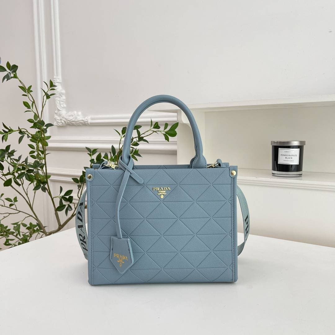 【PRADA】Sac à main tendance pour femme Sac fourre-tout de grande capacité Sac à bandoulière simple Sac à main