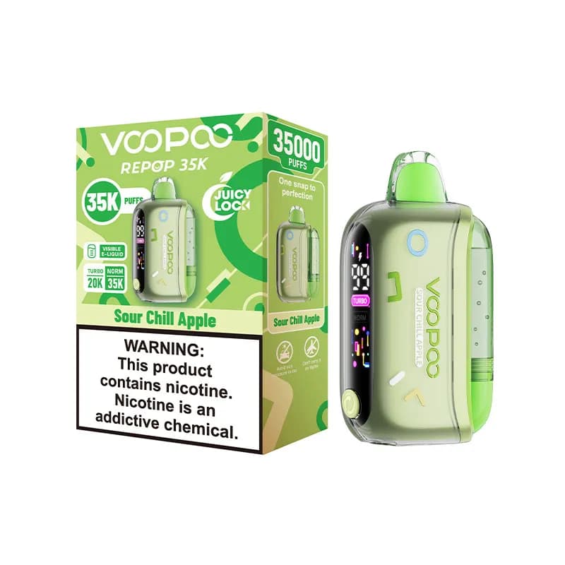 Kit de vape jetable VOOPOO REPOP 35K bouffées 800mAh 16ml (UE)