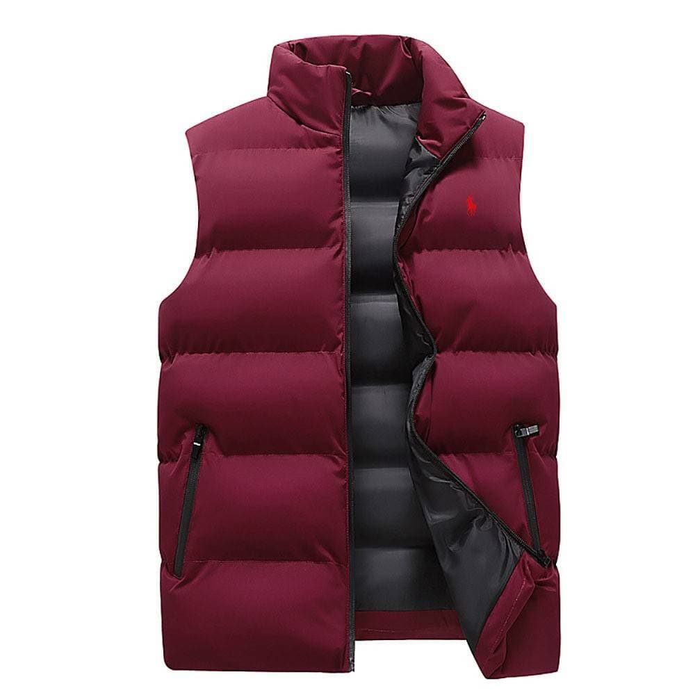 Gilet tendance pour homme, nouveau style automne/hiver, épais, chaud et coupe-vent