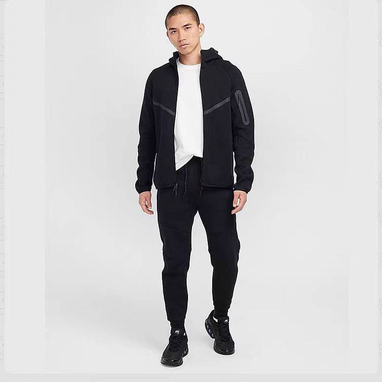 ​Men's 320GSM Cotton-Polyester Tracksuit – Athletic & Casual Two-Piece Set For Spring/Fall​