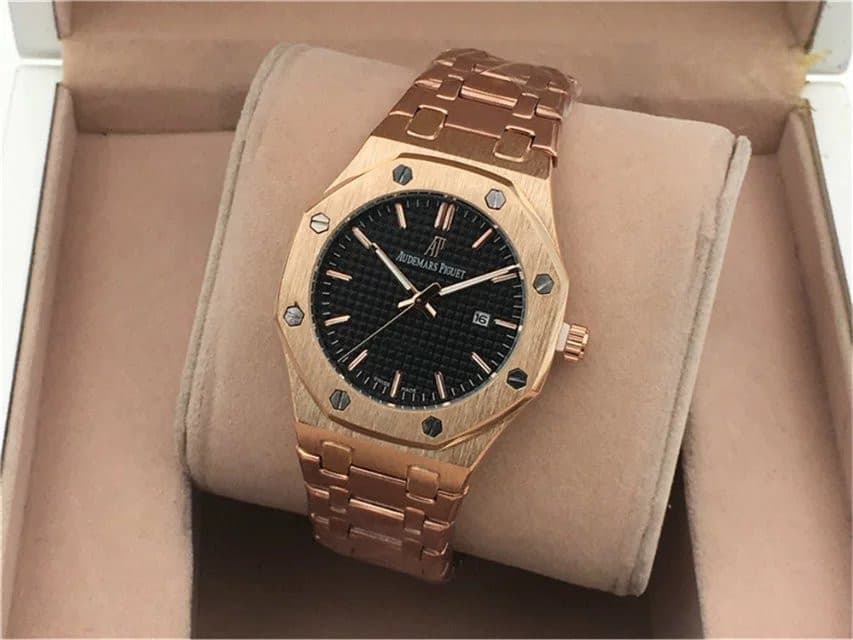 Montre à quartz classique à 3 broches pour homme, marque de luxe, cadeau d'école