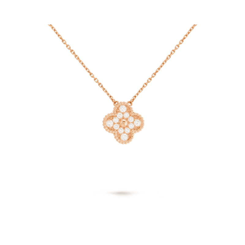 Collier cornaline Alhambra, pendentif de luxe, haut de gamme, chaîne à os, cadeau d'anniversaire de vacances, nouvelle collection
