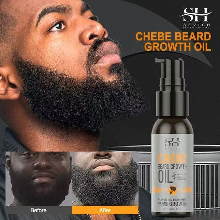 Chebe Fast Beard Growth Oil For Men Jojoba Oil Biotin Pure Plant Ingredients
