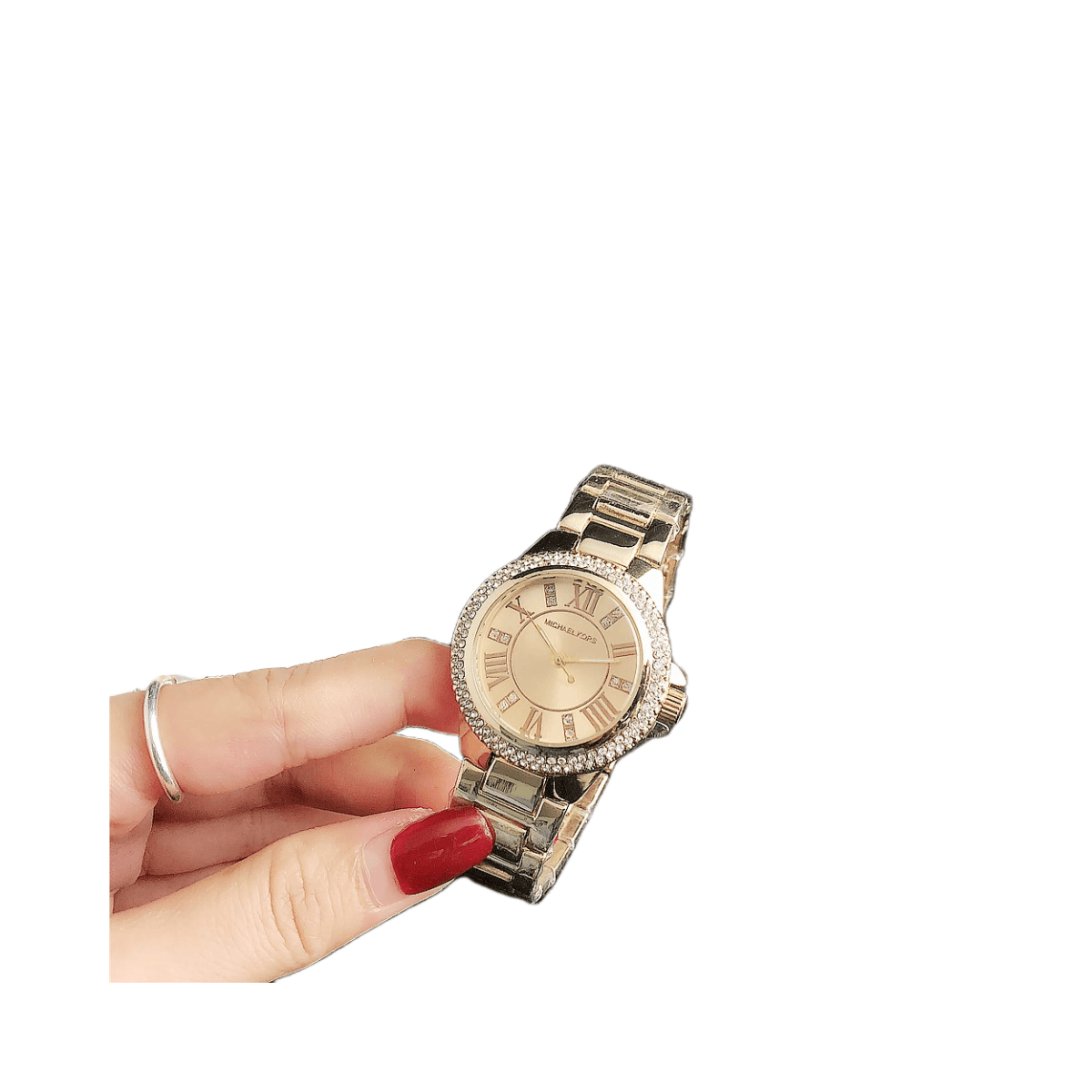 Montre femme simple et élégante, cadran à chiffres romains, quartz, trois cadrans