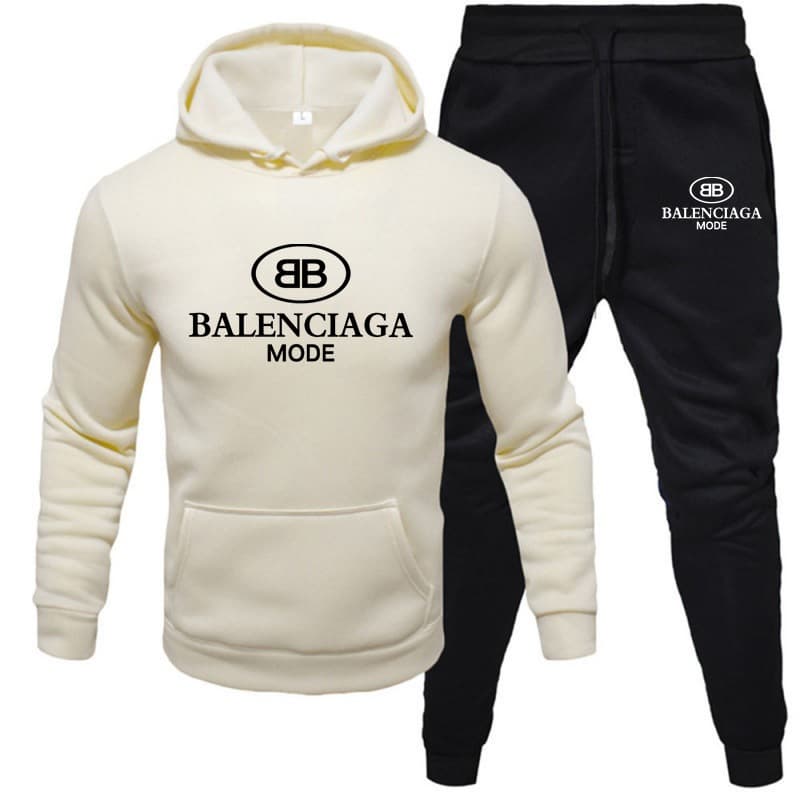 Ensemble de sport décontracté à capuche, coupe ample et confortable, tendance printemps-automne 2024.