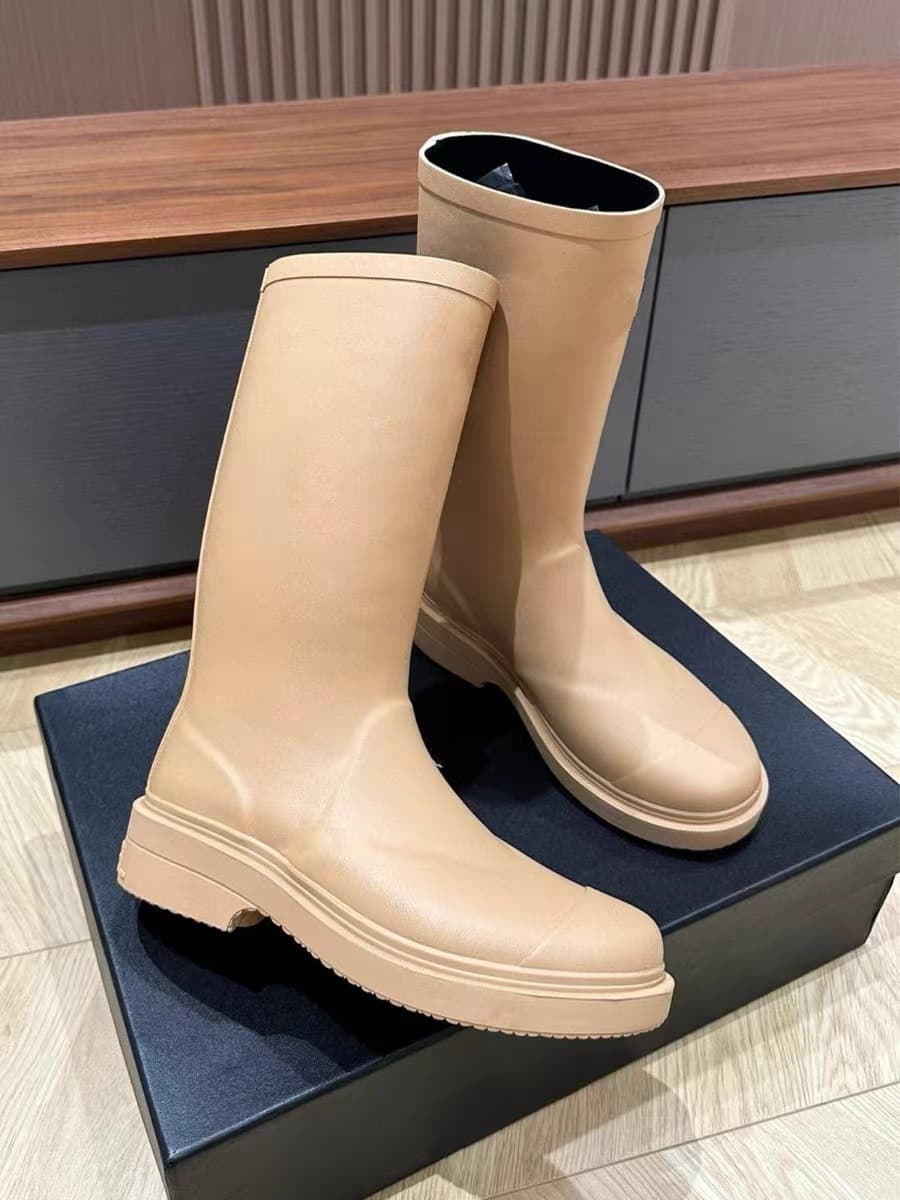 Bottes de pluie P7/2023 Xiaoxiangfeng, bottes de chevalier imperméables et antidérapantes à la mode