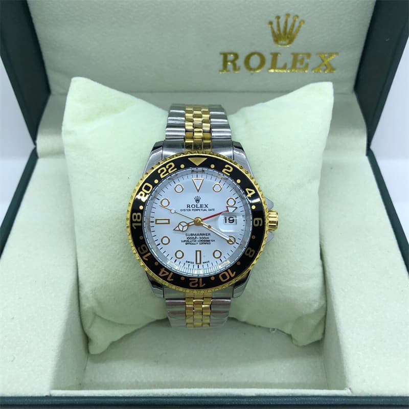 Selected – montre à quartz classique et décontractée pour hommes, Style calendrier, bracelet en acier à 5 perles, tendance