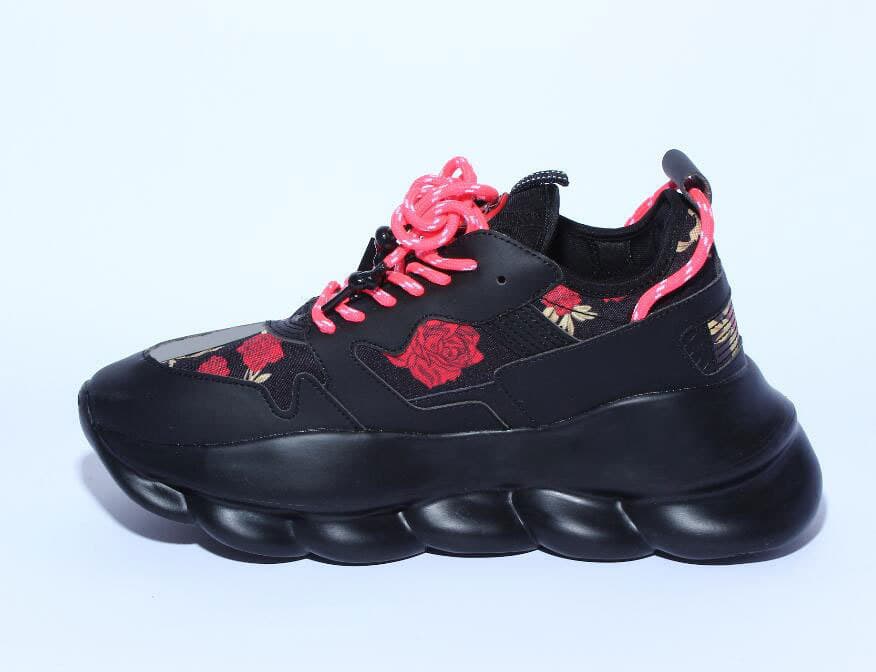 Chaussures de sport décontractées, chaîne de commerce extérieur transfrontalier, station européenne, chaussures de papa rétro, semelle épaisse