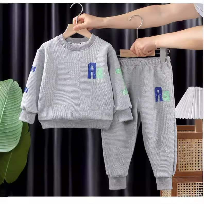 2025 Boys' Suit Children's Sweatshirts And Pants Girls' Spring Clothes Casual Pants Small And Medium Children's Long Sleeved T Shirts Wholesale