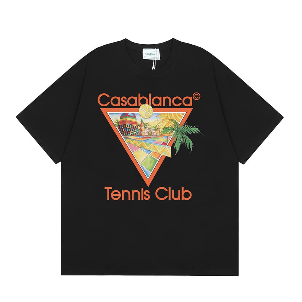 T-shirt ample à manches courtes pour hommes et femmes, imprimé printemps et été
