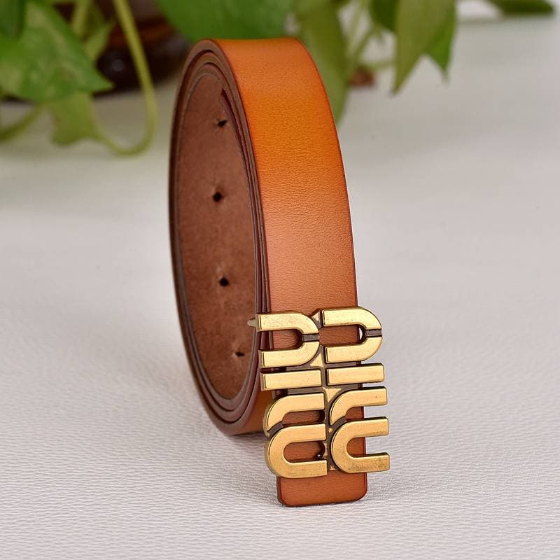 Ceinture en cuir pour femme, alliant luxe et polyvalence, ceinture de tailleur au design pointu, ceinture pour jean noir